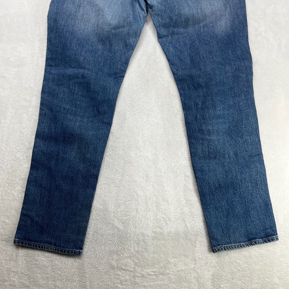 Levi's 511 Straight Jeans Men's Blue Denim Pockets Classic Zip Fly - 34X30.5 - Picture 11 of 13